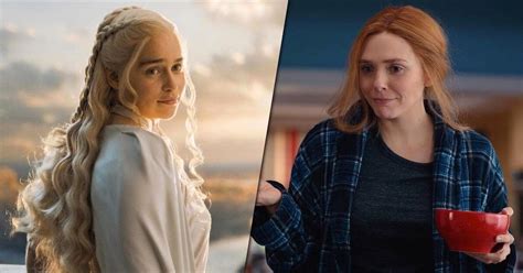 WandaVisions Elizabeth Olsen Becomes Daenerys Targaryen in。